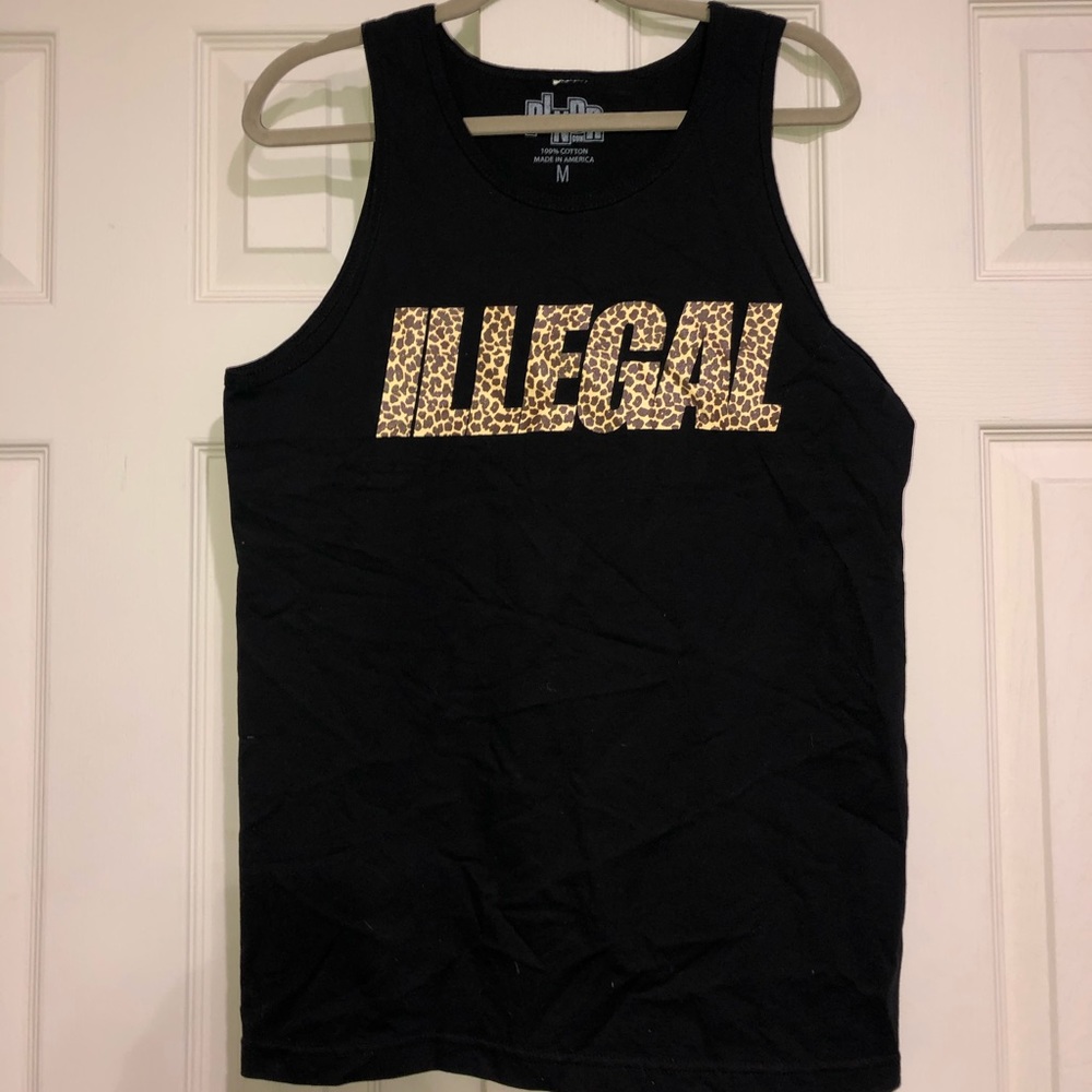PLNDR “ILLIGAL” Tank Top